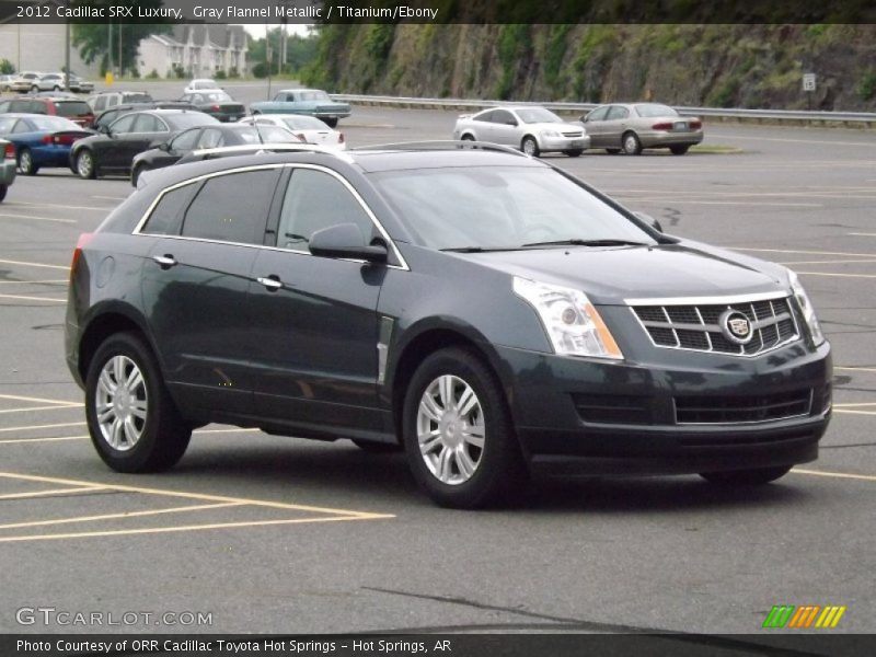Gray Flannel Metallic / Titanium/Ebony 2012 Cadillac SRX Luxury