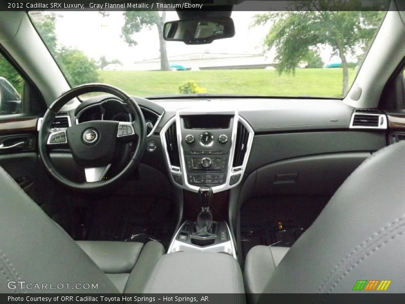 Gray Flannel Metallic / Titanium/Ebony 2012 Cadillac SRX Luxury