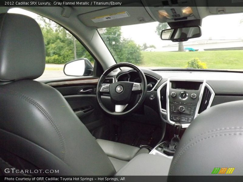 Gray Flannel Metallic / Titanium/Ebony 2012 Cadillac SRX Luxury