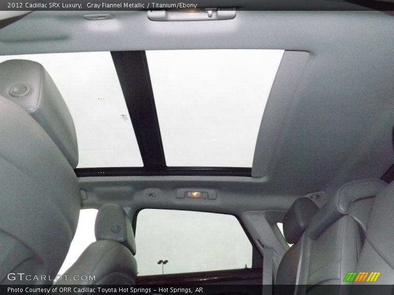 Gray Flannel Metallic / Titanium/Ebony 2012 Cadillac SRX Luxury