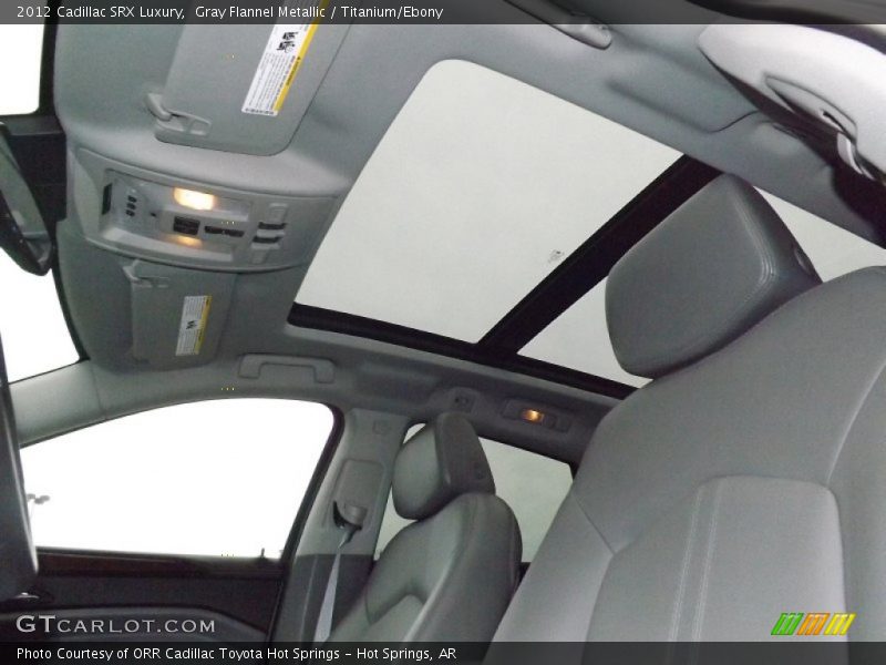 Gray Flannel Metallic / Titanium/Ebony 2012 Cadillac SRX Luxury