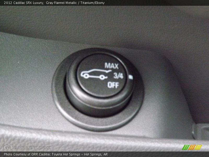 Gray Flannel Metallic / Titanium/Ebony 2012 Cadillac SRX Luxury