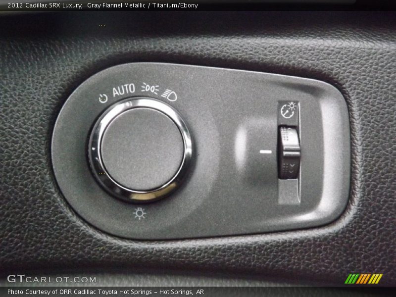 Gray Flannel Metallic / Titanium/Ebony 2012 Cadillac SRX Luxury
