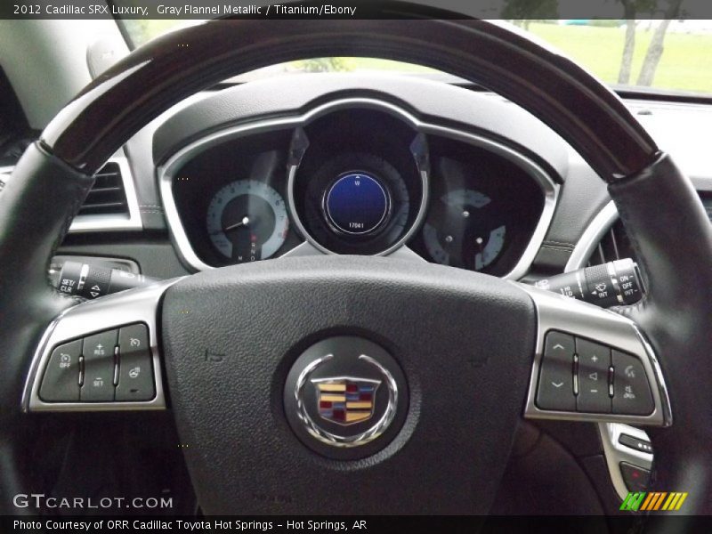 Gray Flannel Metallic / Titanium/Ebony 2012 Cadillac SRX Luxury
