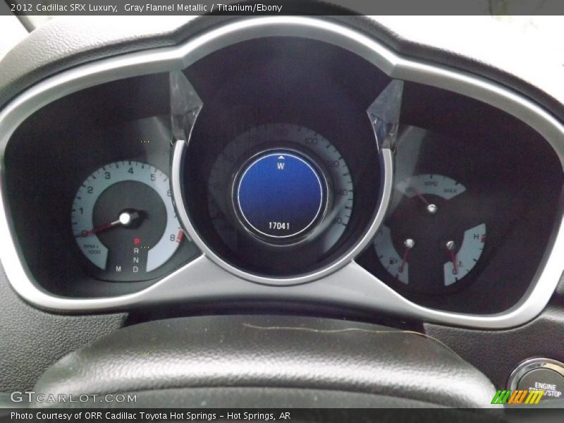 Gray Flannel Metallic / Titanium/Ebony 2012 Cadillac SRX Luxury