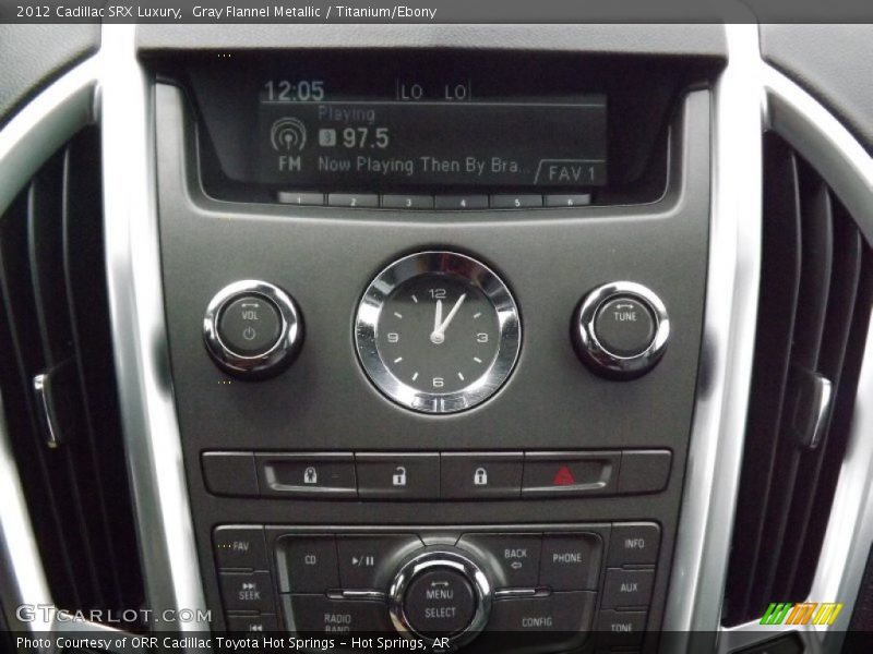 Gray Flannel Metallic / Titanium/Ebony 2012 Cadillac SRX Luxury