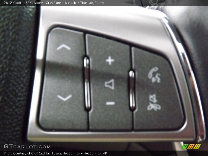 Gray Flannel Metallic / Titanium/Ebony 2012 Cadillac SRX Luxury