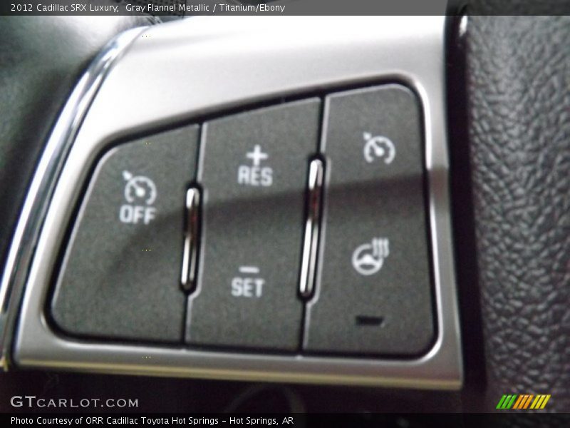 Gray Flannel Metallic / Titanium/Ebony 2012 Cadillac SRX Luxury