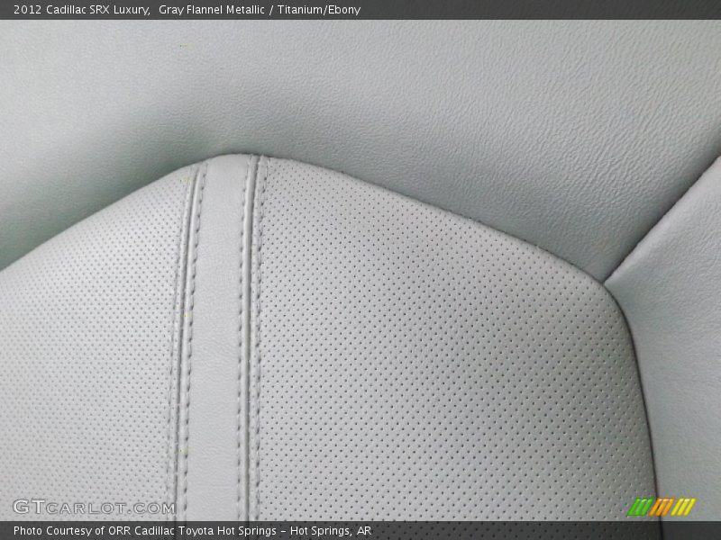 Gray Flannel Metallic / Titanium/Ebony 2012 Cadillac SRX Luxury