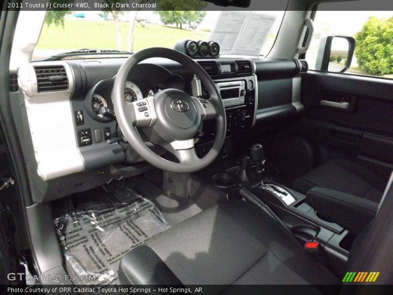 Black / Dark Charcoal 2011 Toyota FJ Cruiser 4WD
