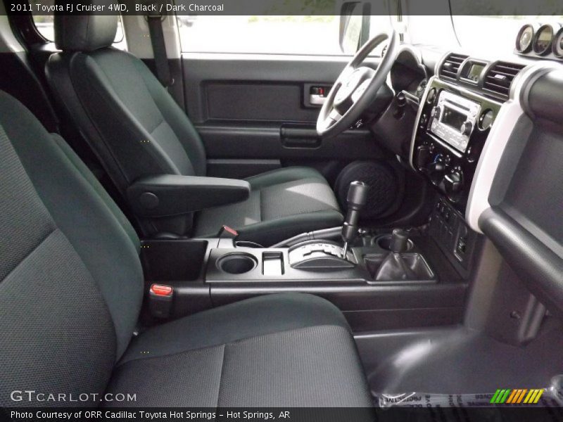  2011 FJ Cruiser 4WD Dark Charcoal Interior