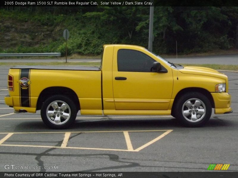 Solar Yellow / Dark Slate Gray 2005 Dodge Ram 1500 SLT Rumble Bee Regular Cab