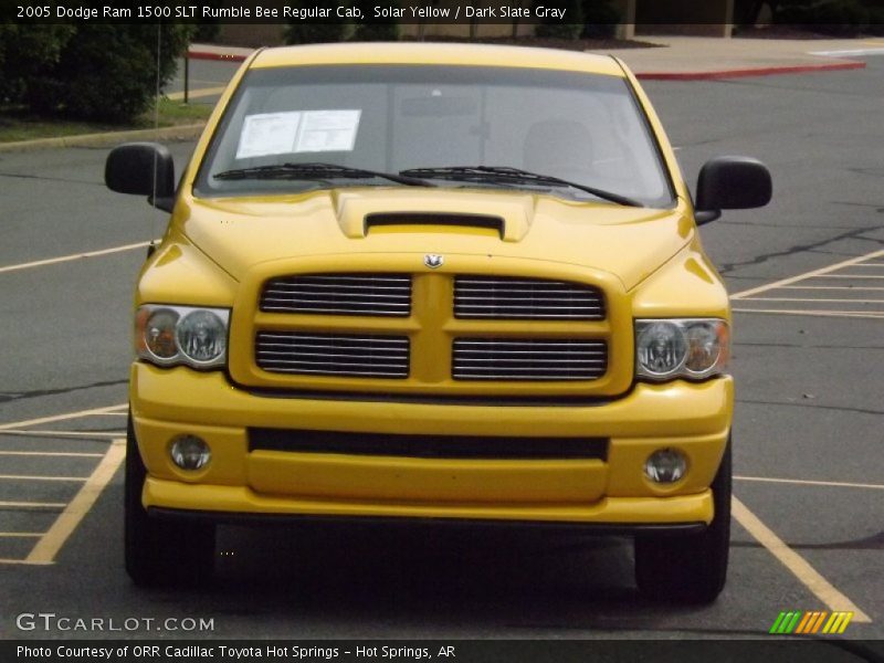 Solar Yellow / Dark Slate Gray 2005 Dodge Ram 1500 SLT Rumble Bee Regular Cab