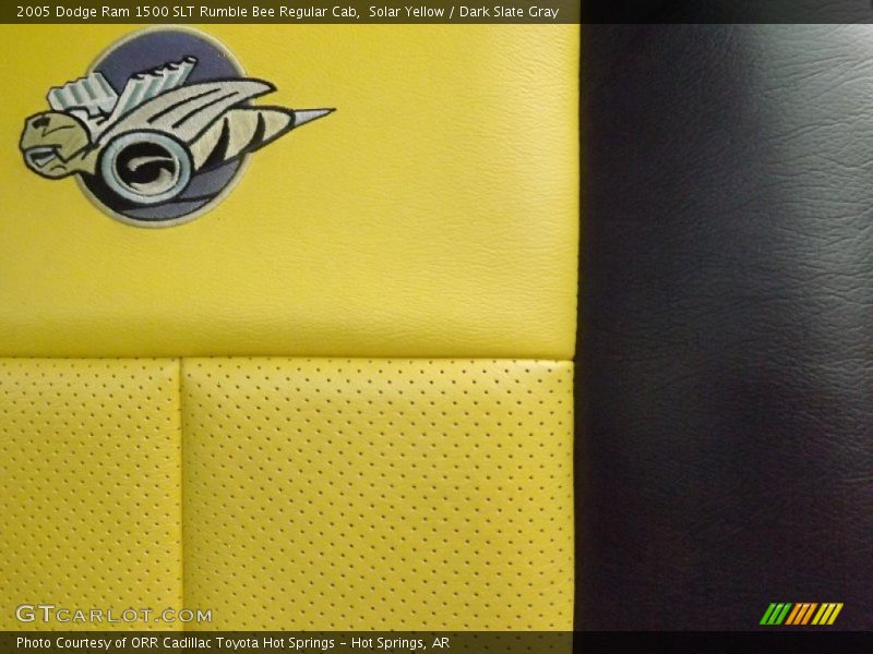 Solar Yellow / Dark Slate Gray 2005 Dodge Ram 1500 SLT Rumble Bee Regular Cab