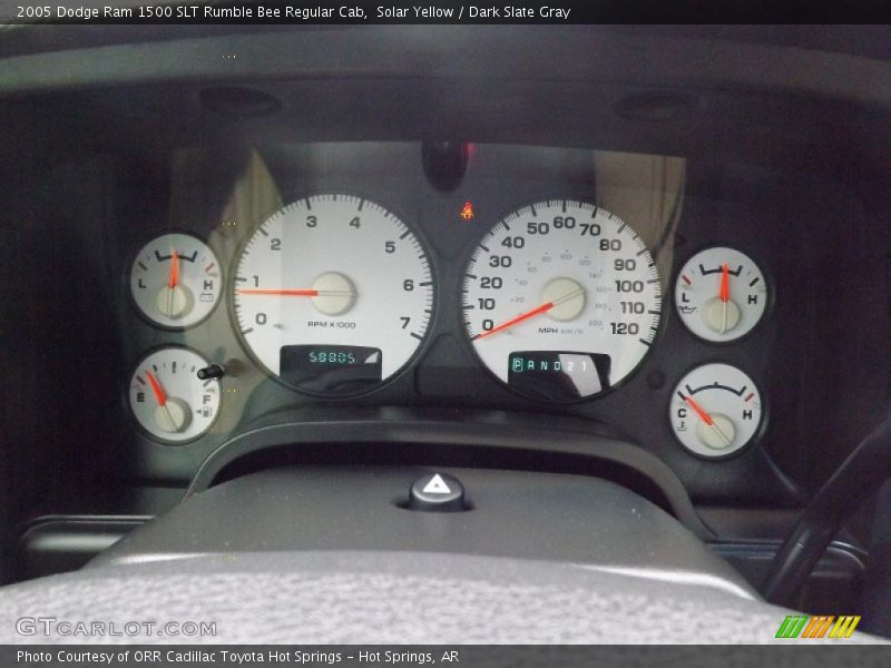  2005 Ram 1500 SLT Rumble Bee Regular Cab SLT Rumble Bee Regular Cab Gauges
