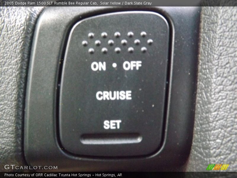 Controls of 2005 Ram 1500 SLT Rumble Bee Regular Cab