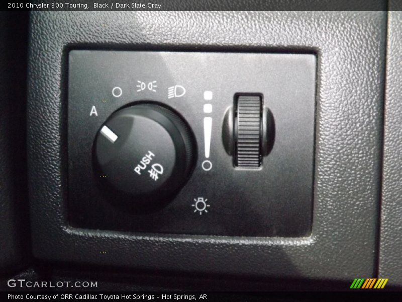 Black / Dark Slate Gray 2010 Chrysler 300 Touring