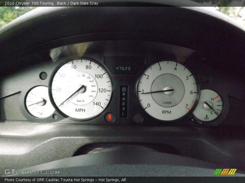 Black / Dark Slate Gray 2010 Chrysler 300 Touring