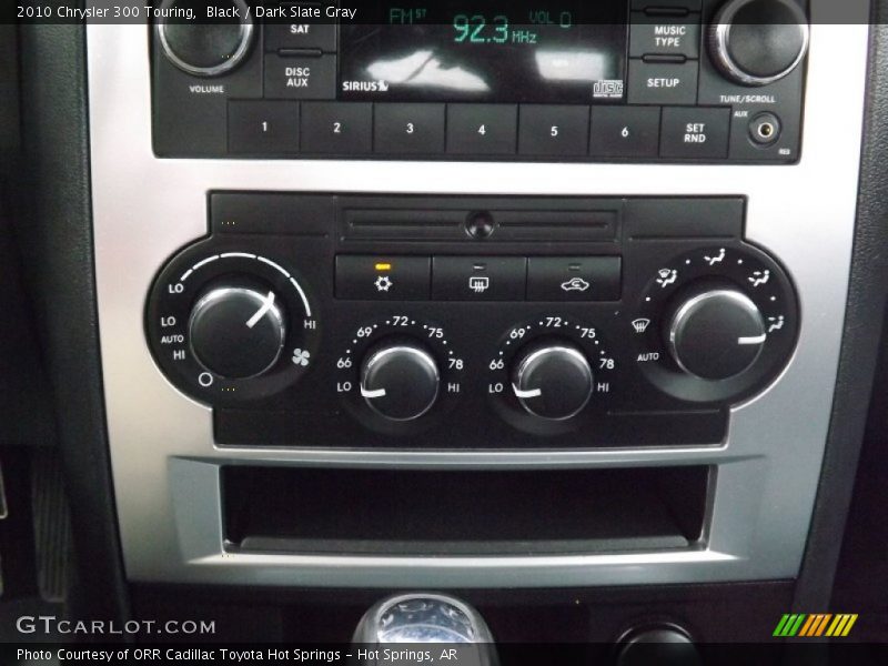 Black / Dark Slate Gray 2010 Chrysler 300 Touring