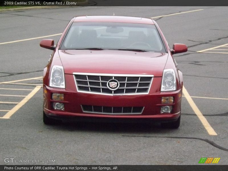 Crystal Red / Ebony 2009 Cadillac STS V6