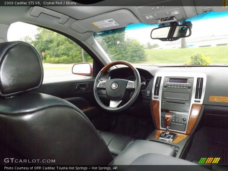 Crystal Red / Ebony 2009 Cadillac STS V6