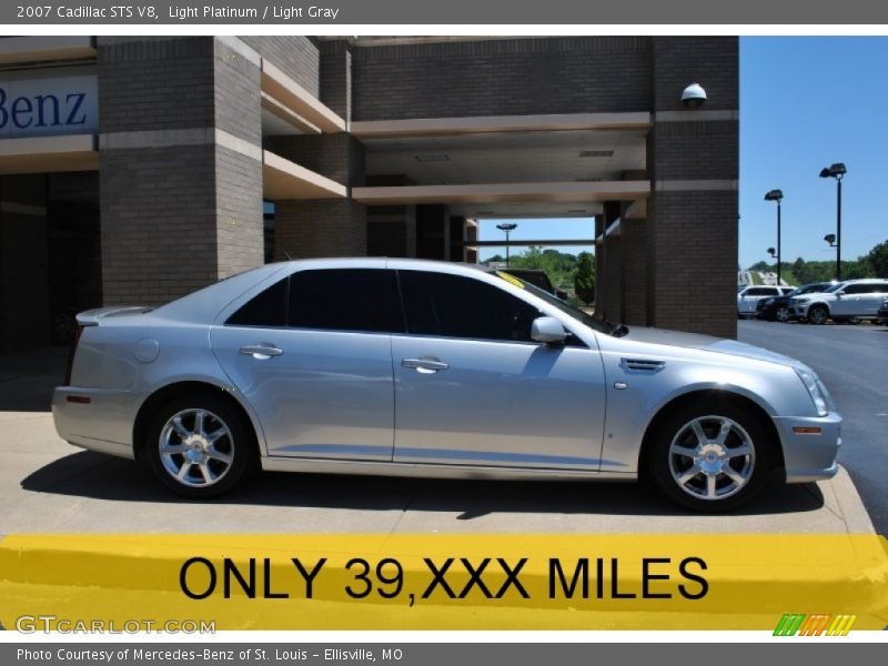 Light Platinum / Light Gray 2007 Cadillac STS V8