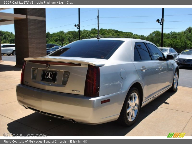 Light Platinum / Light Gray 2007 Cadillac STS V8