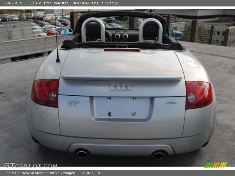 Lake Silver Metallic / Ebony 2002 Audi TT 1.8T quattro Roadster