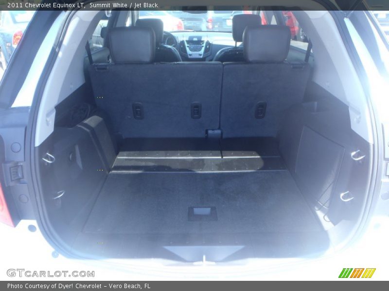 Summit White / Jet Black 2011 Chevrolet Equinox LT