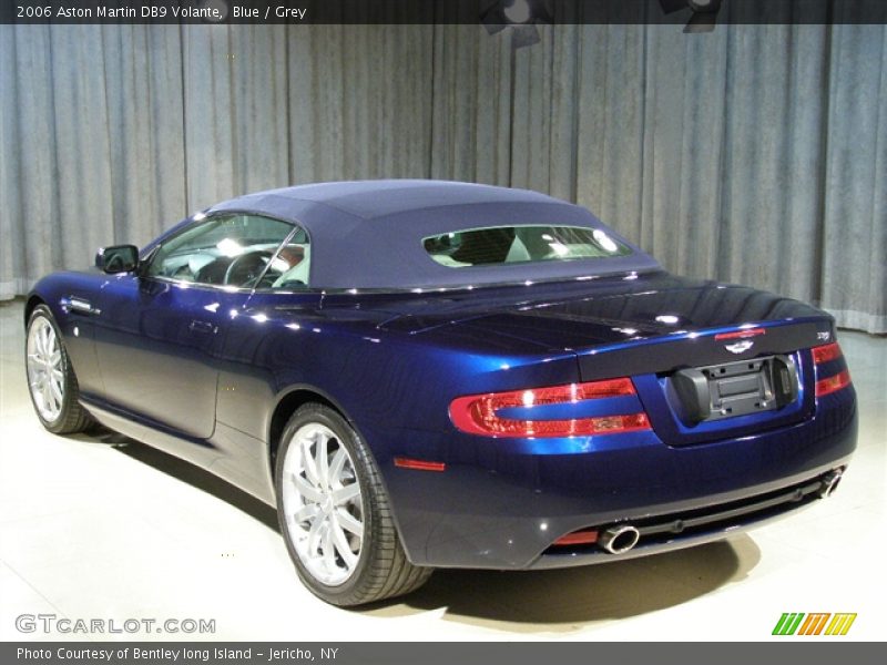 Blue / Grey 2006 Aston Martin DB9 Volante