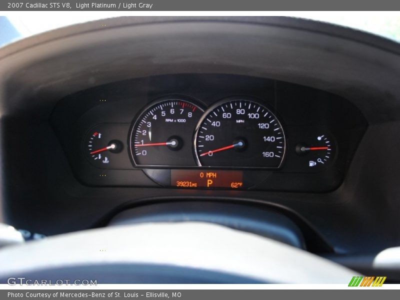 Light Platinum / Light Gray 2007 Cadillac STS V8