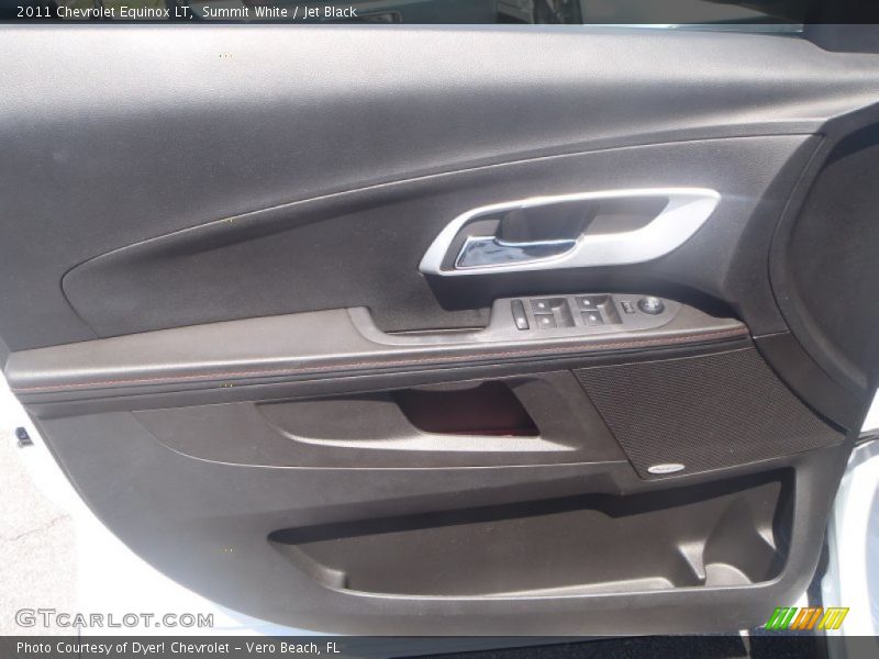 Summit White / Jet Black 2011 Chevrolet Equinox LT