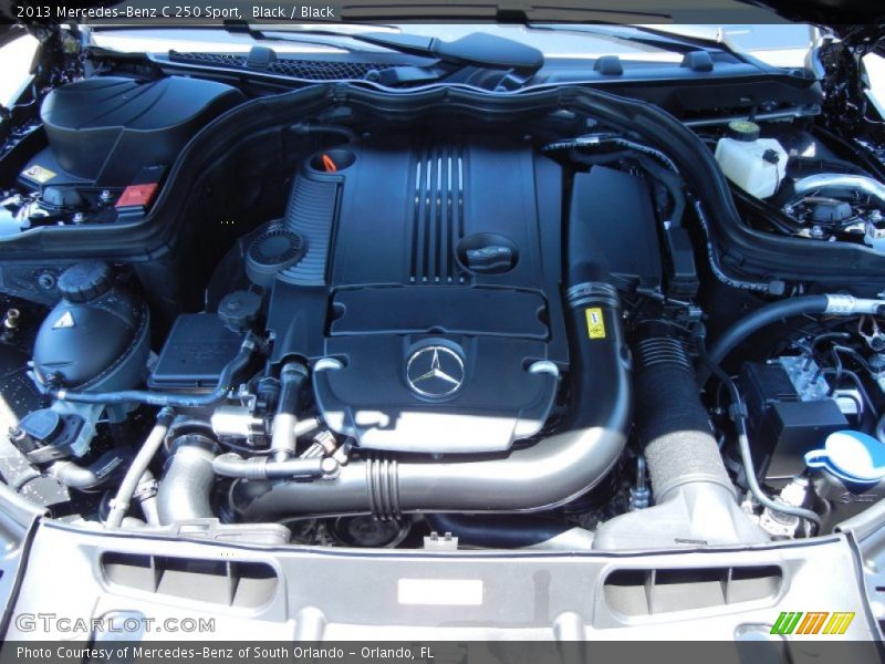 Black / Black 2013 Mercedes-Benz C 250 Sport