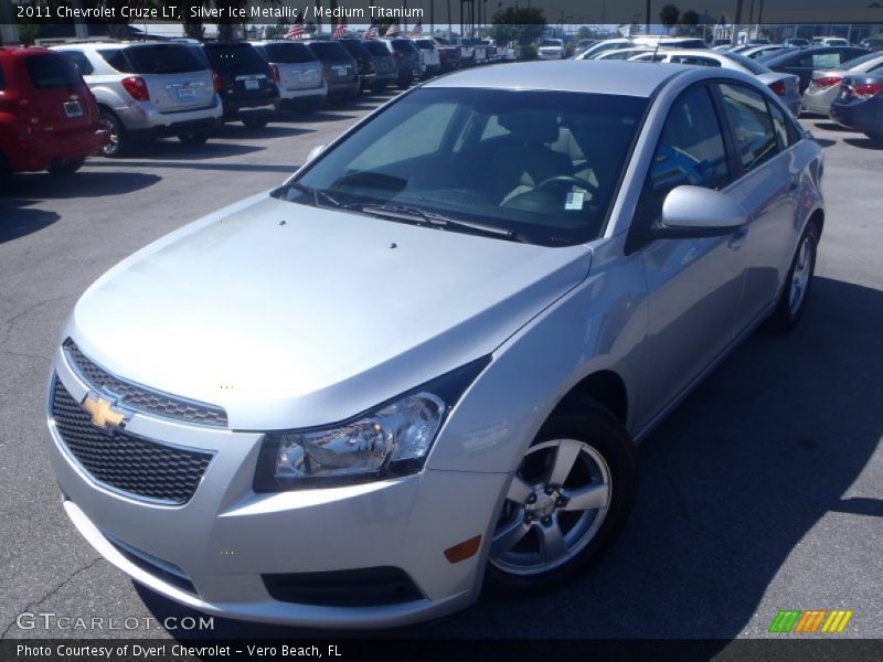 Silver Ice Metallic / Medium Titanium 2011 Chevrolet Cruze LT