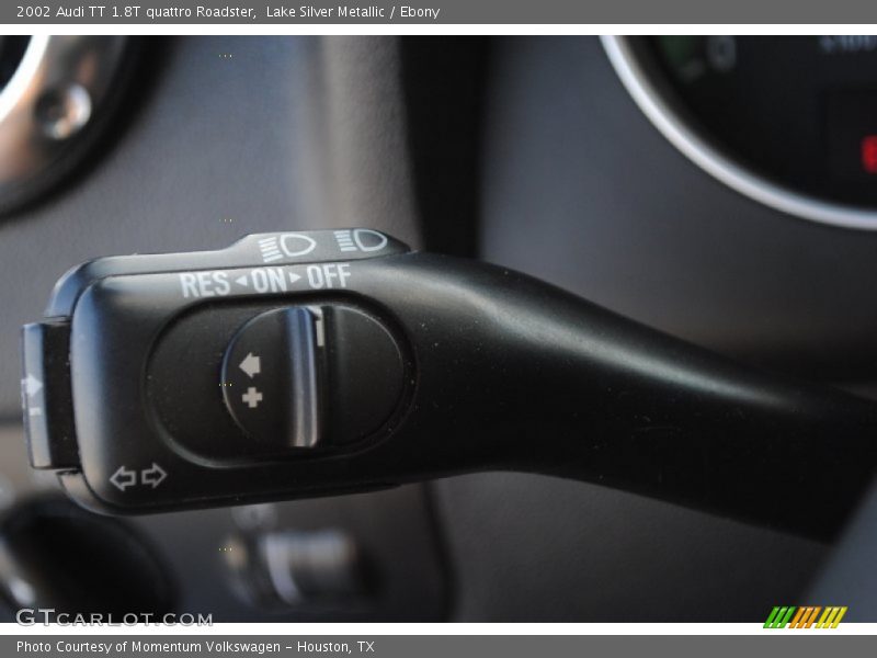 Lake Silver Metallic / Ebony 2002 Audi TT 1.8T quattro Roadster