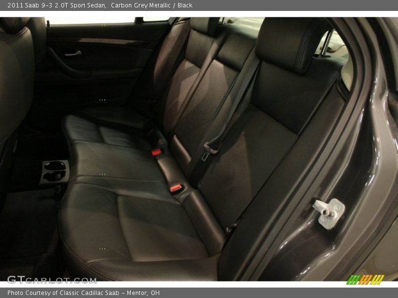 Carbon Grey Metallic / Black 2011 Saab 9-3 2.0T Sport Sedan