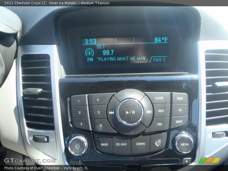Silver Ice Metallic / Medium Titanium 2011 Chevrolet Cruze LT