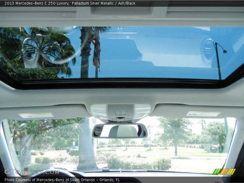 Palladium Silver Metallic / Ash/Black 2013 Mercedes-Benz C 250 Luxury