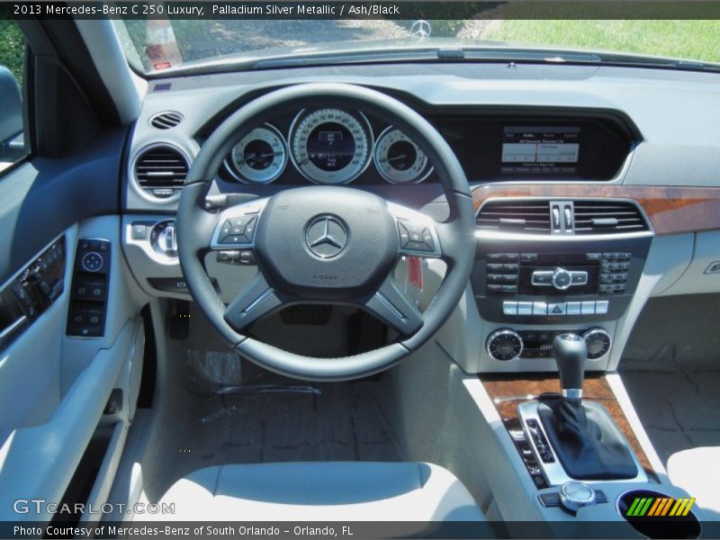 Palladium Silver Metallic / Ash/Black 2013 Mercedes-Benz C 250 Luxury