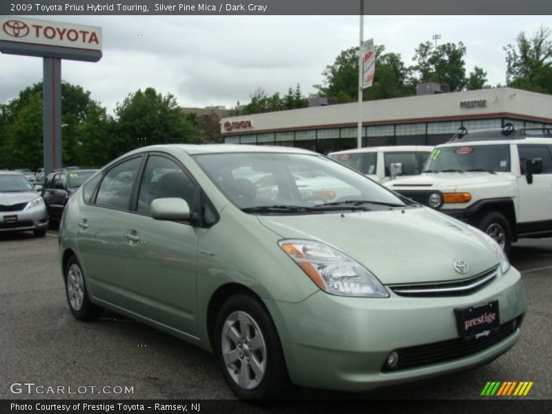 Silver Pine Mica / Dark Gray 2009 Toyota Prius Hybrid Touring