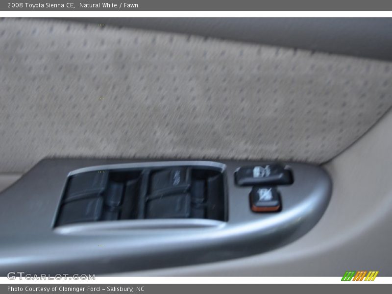 Natural White / Fawn 2008 Toyota Sienna CE