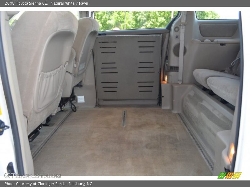 Natural White / Fawn 2008 Toyota Sienna CE