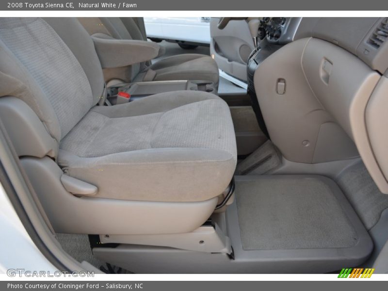 Natural White / Fawn 2008 Toyota Sienna CE