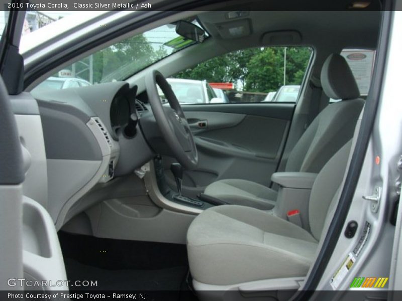 Classic Silver Metallic / Ash 2010 Toyota Corolla