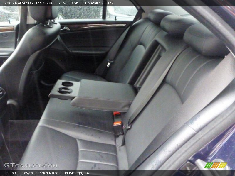 Rear Seat of 2006 C 280 Luxury