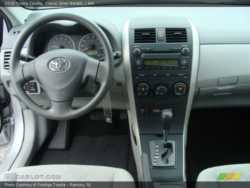 Classic Silver Metallic / Ash 2010 Toyota Corolla