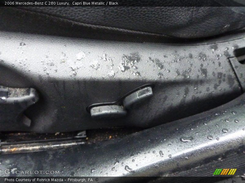 Capri Blue Metallic / Black 2006 Mercedes-Benz C 280 Luxury