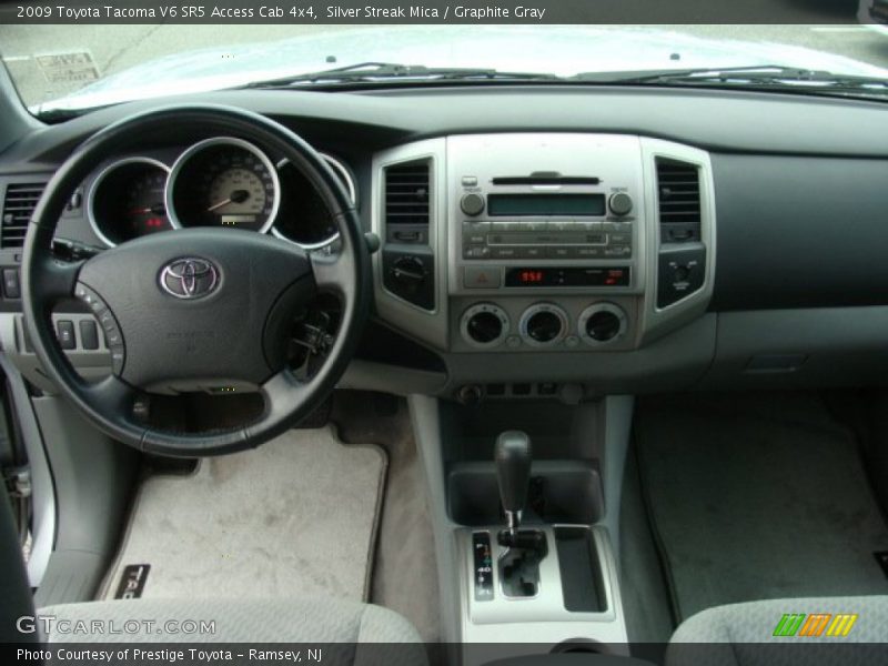 Silver Streak Mica / Graphite Gray 2009 Toyota Tacoma V6 SR5 Access Cab 4x4