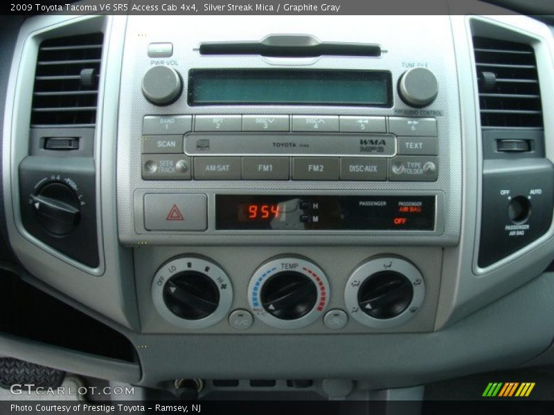 Silver Streak Mica / Graphite Gray 2009 Toyota Tacoma V6 SR5 Access Cab 4x4
