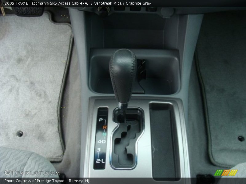 Silver Streak Mica / Graphite Gray 2009 Toyota Tacoma V6 SR5 Access Cab 4x4